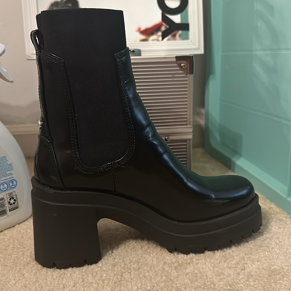 ALDO CALF PLATFORM BOOTS; box included!